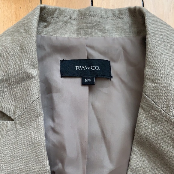 RW&CO. Linen Blazer - Picture 6 of 7